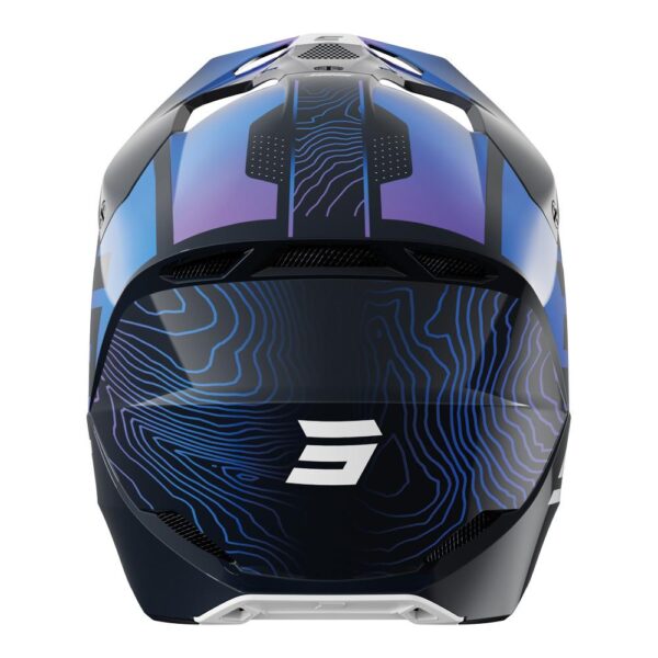 SHOT FURIOUS KID APEX HELMET BLUE GLOSSY - Image 2