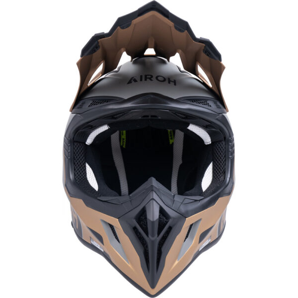 AIROH AVIATOR ACE 2 SAKE - MATTE GOLD HELMET - Image 3