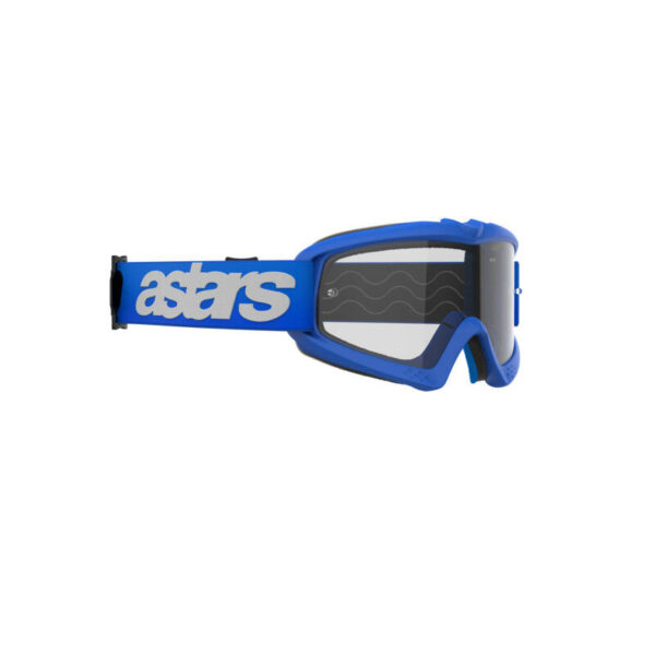 ALPINESTARS VISION YOUTH BLAZE GOGGLE - CLEAR LENS/BLUE - Image 4