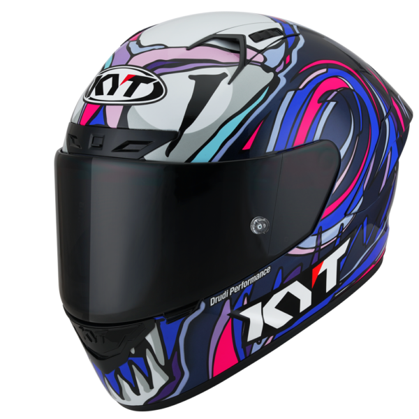 KYT NZ RACE BASTIANINI REPLICA HELMET - RACE ECE 22.06