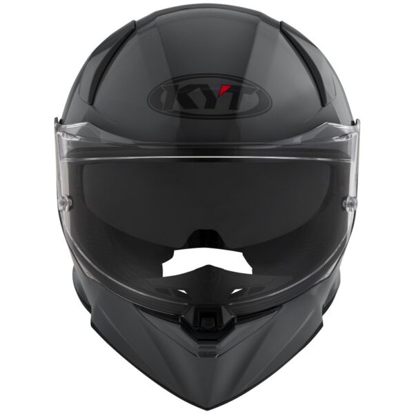 KYT R2R PLAIN GORILLA GREY HELMET - Image 4