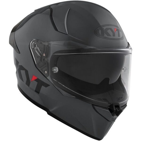 KYT R2R PLAIN GORILLA GREY HELMET - Image 6