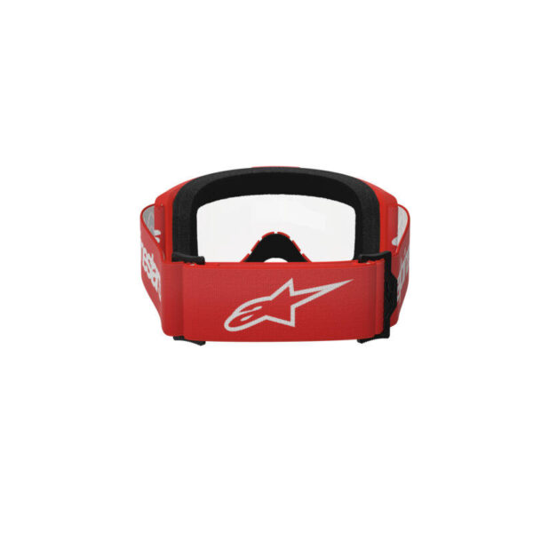 ALPINESTARS VISION 3 WORDMARK GOGGLE - CLEAR LENS/RED - Image 2