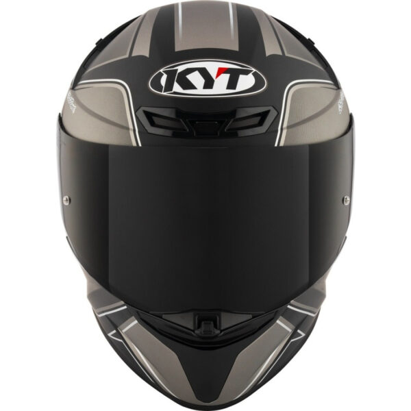 KYT TT-REVO TOURIST HELMET - MATT COOL GREY - Image 4