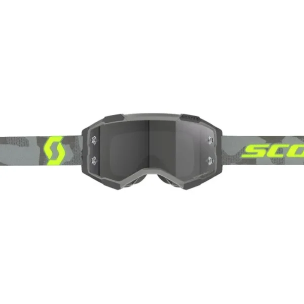 SCOTT GOGGLE FURY - GREY/NEON YELLOW - LIGHT SENSITIVE GREY LENS - Image 2