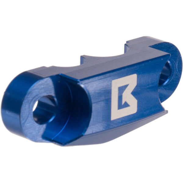 BALLARDS YAMAHA - WR250F(20-25), WR450F (19-25) - BRAKE LINE CLAMP - BLUE - Image 2