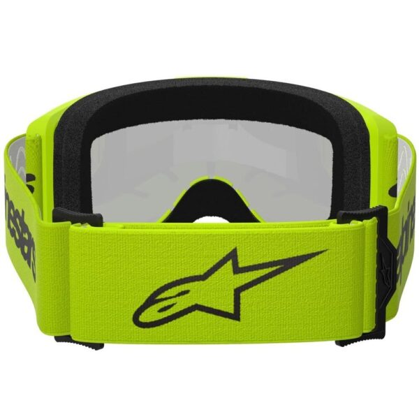 ALPINESTARS VISION 3 WORDMARK FLURO YELLOW SILVER MIRROR - GOGGLES - Image 4