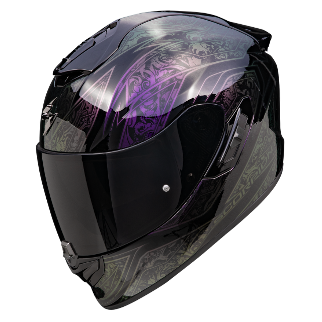 SCORPION EXO - EXO 1400 EVO II AIR HELMET - FANTASY BLACK/CHAMELEON
