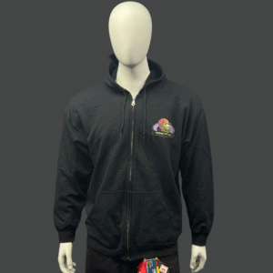 TROOPER LU’S GARAGE RETRO ZIP UP HOODIE – ADULTS