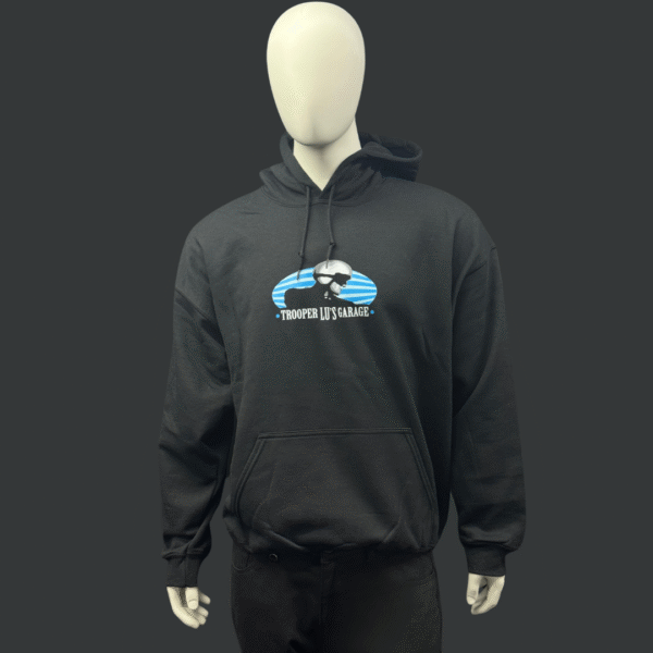 TROOPER LU’S GARAGE HOODIE – ADULTS