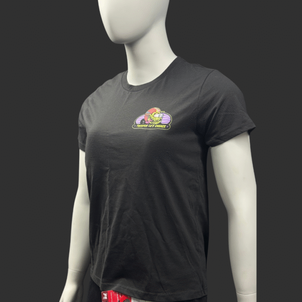 TROOPER LU'S GARAGE RETRO LOGO T-SHIRT - WOMENS - Image 3