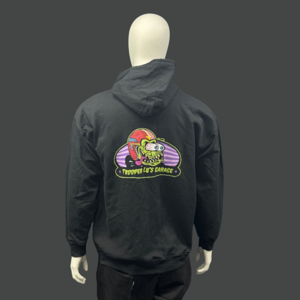 TROOPER LU'S GARAGE RETRO ZIP UP HOODIE - ADULTS - Image 4
