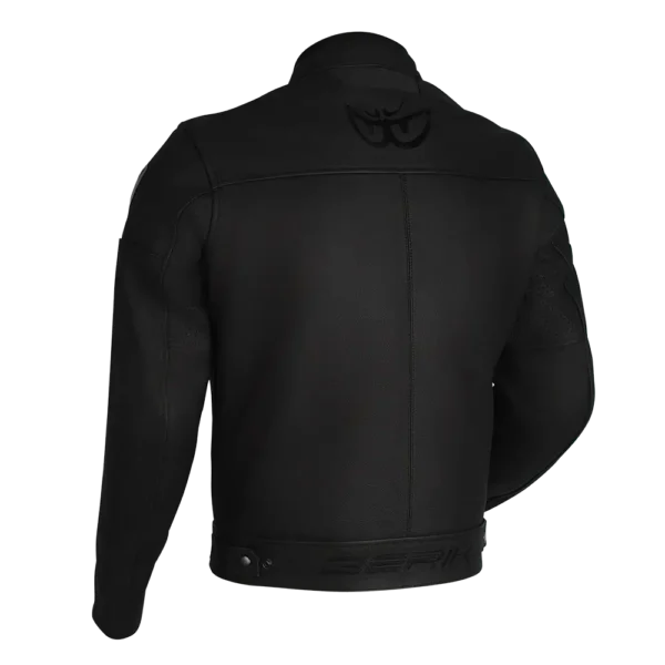 BERIK CUSTOM LEATHER JACKET - BLACK - Image 2