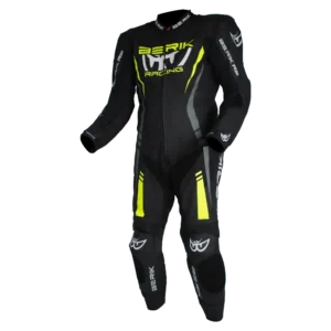 BERIK SICILY RACE SUIT – BLACK/HI-VIZ