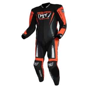 BERIK SICILY RACE SUIT – BLACK/RED