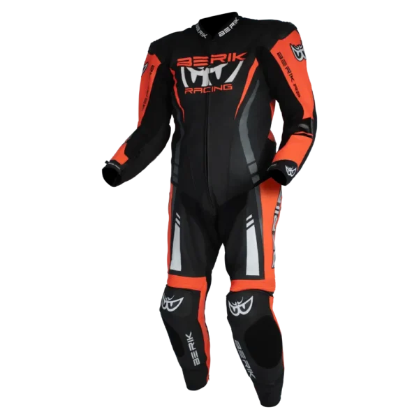 BERIK SICILY RACE SUIT - BLACK/RED