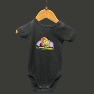 TROOPER LU’S GARAGE RETRO LOGO – BABY ONESIE