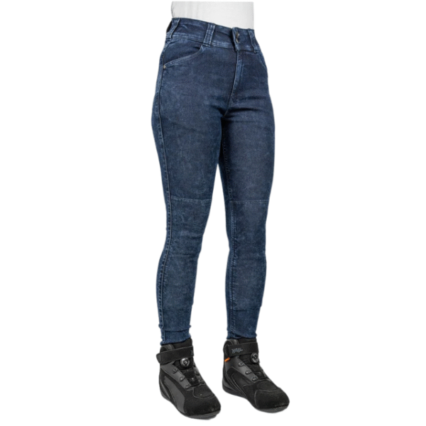 BULL IT LADIES FURY REGULAR JEGGINGS (SLIM) - BLUE - Image 4