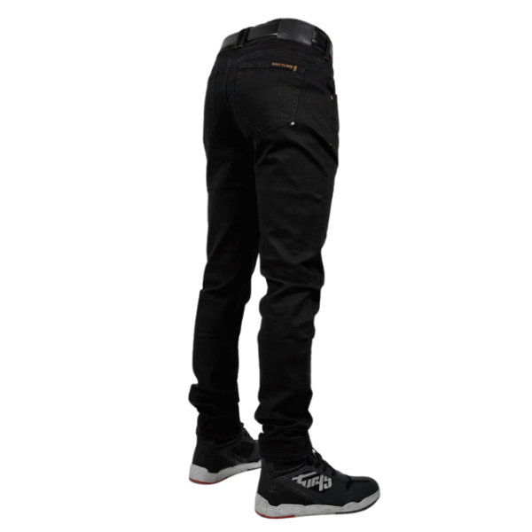 BULL IT TROJAN TROGAN REGULAR JEANS (STRAIGHT) - BLACK - Image 3