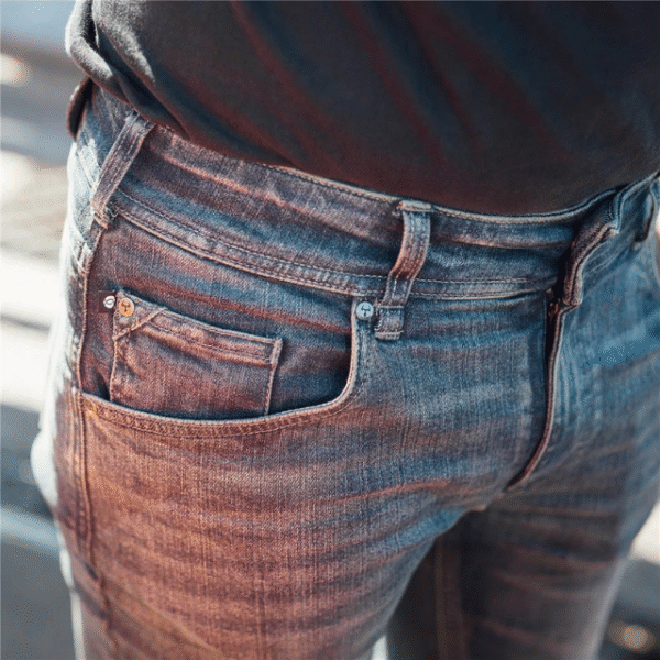 BULL IT 24 MENS AJAX STRAIGHT REGULAR JEANS - AA - STEEL BLUE - Image 3
