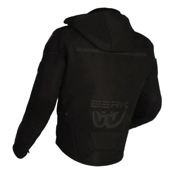 BERIK STAR HOODIE - BLACK - Image 2