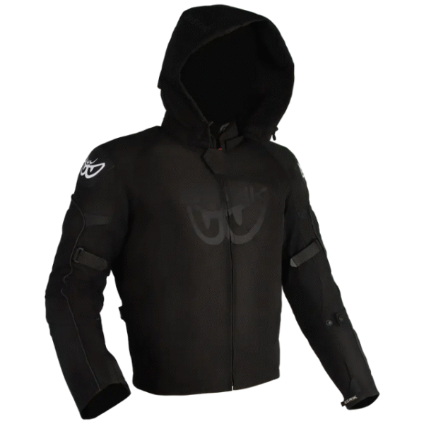 BERIK STAR HOODIE - BLACK - Image 3