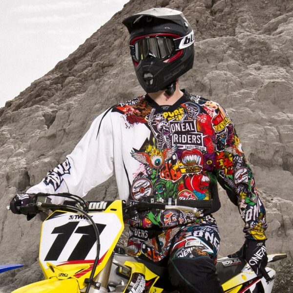 ONEAL 26 MAYHEM CRANK JERSEY - BLACK/MULTI - Image 3