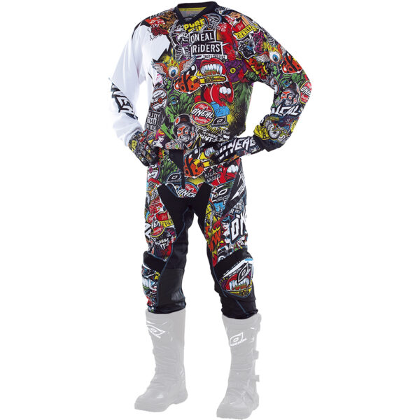 ONEAL 26 MAYHEM CRANK JERSEY - BLACK/MULTI - Image 5