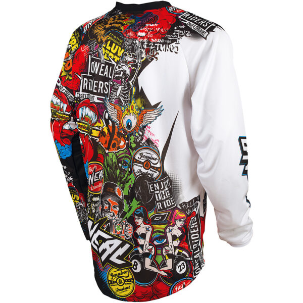 ONEAL 26 MAYHEM CRANK JERSEY - BLACK/MULTI - Image 2