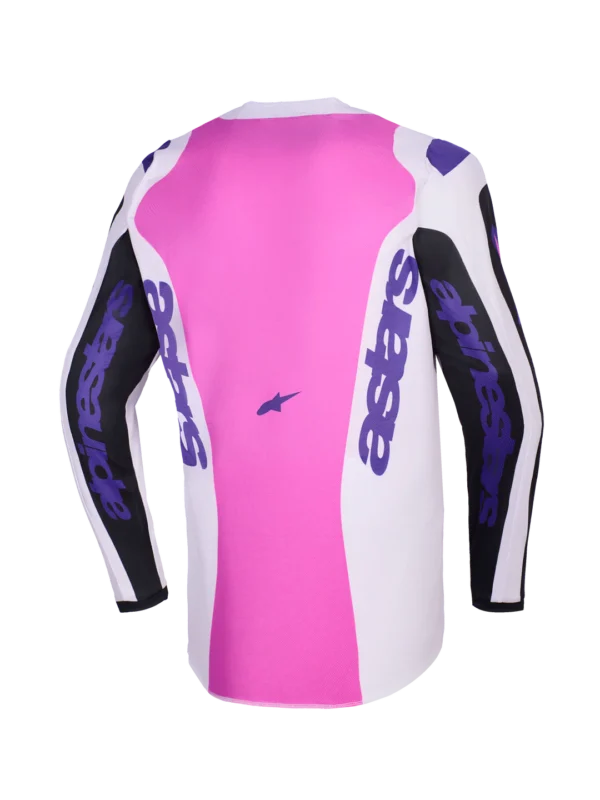 ALPINESTARS 2026 FLUID GRID JERSEY - PURPLE/GREY/BLACK - Image 11