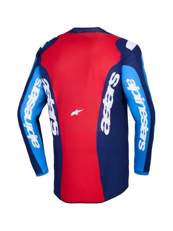 ALPINESTARS 2026 FLUID GRID JERSEY - BLUE/RED - Image 9