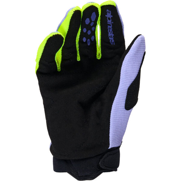 ALPINESTARS 2026 FULL BORE V2 MX YOUTH GLOVES - PURPLE/YELLOW - Image 2