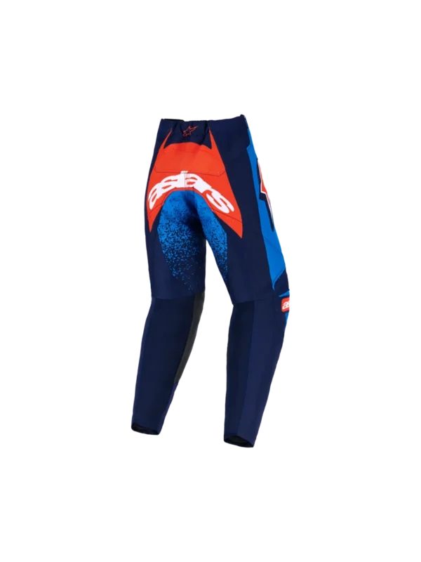 ALPINESTARS 2026 KIDS RACER NOMUR MX PANTS - DARK NAVY/ORANGE - Image 2
