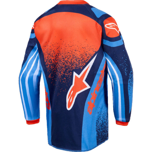 ALPINESTARS 2026 RACER NOMUR MX YOUTH JERSEY - DARK NAVY/ORANGE - Image 2