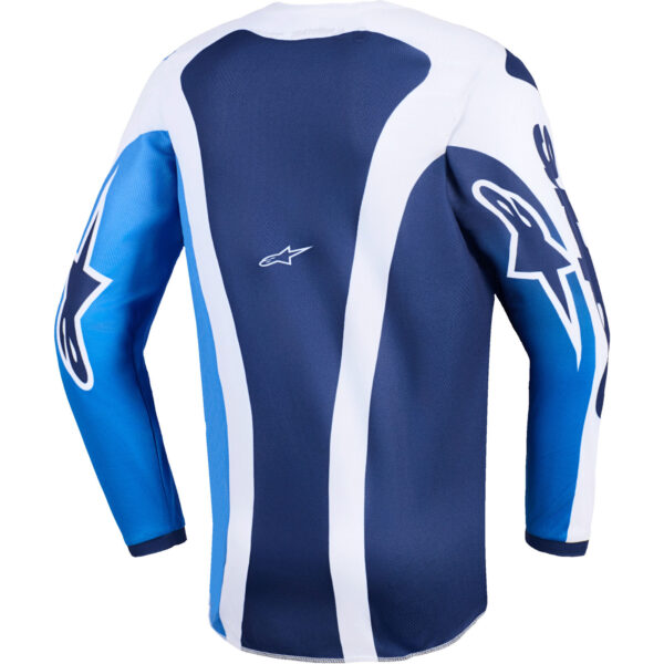 ALPINESTARS 2026 FLUID PORTL YOUTH MX JERSEY - BLUE/WHITE - Image 2