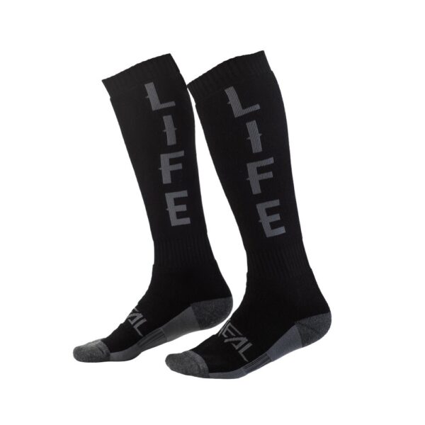 ONEAL PRO MX RIDE LIFE SOCK - GREY