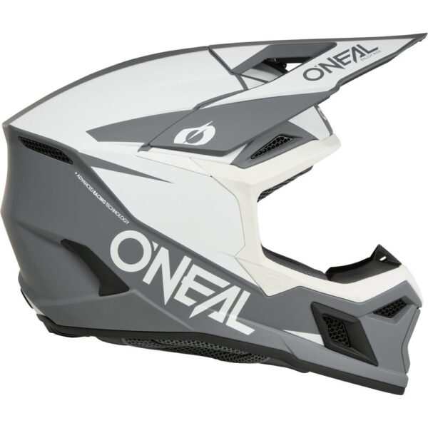 ONEAL 26 3SRS HELMET SOLID - WHITE/BLACKONEAL 26 3SRS HELMET SOLID - WHITE/BLACK - Image 5