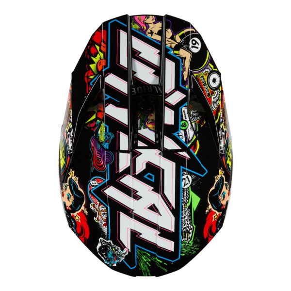 ONEAL 2026 3 SERIES CRANK YOUTH HELMET - MATTE MULTI - Image 3