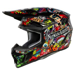 ONEAL 26 3SRS CRANK HELMET – MATTE/MULTI