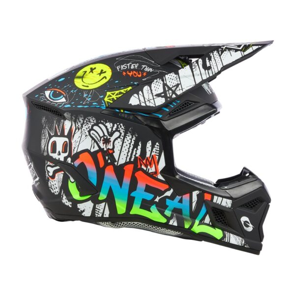 ONEAL 2026 3SRS YOUTH RANCID HELMET - MULTI - Image 2