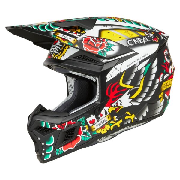 ONEAL 26 3SRS INKED HELMET - MATTE/MULTI