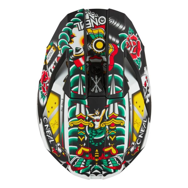 ONEAL 26 3SRS INKED HELMET - MATTE/MULTI - Image 3