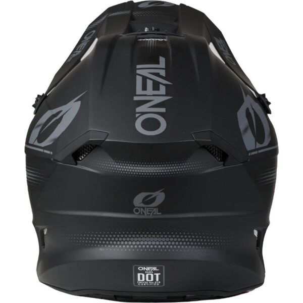 ONEAL 26 5SRS HELMET BLACKOUT - BLACK/GREY - Image 3