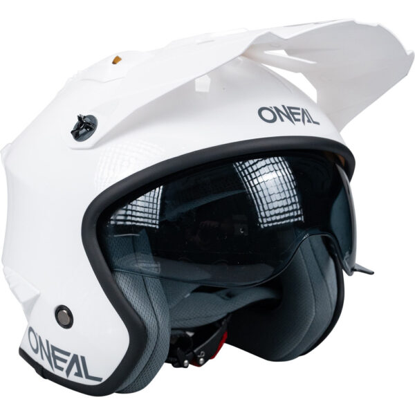 ONEAL 26 VOLT HELMET SOLID - WHITE - Image 3