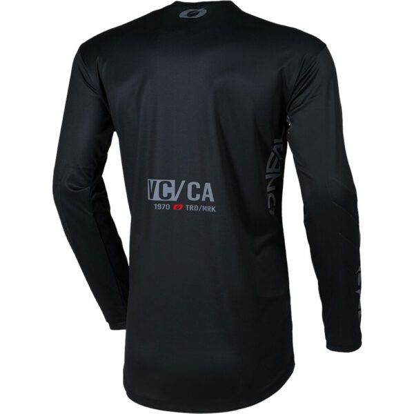 ONEAL 26 ELEMENT JERSEY BRAND - BLACK/GREY - Image 2