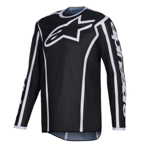 ALPINESTARS 2026 FLUID APEX JERSEY - BLACK/GREY