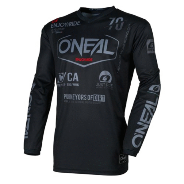 ONEAL 26 ELEMENT JERSEY BRAND - BLACK/GREY