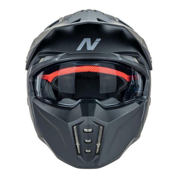NITRO NZ302 COMMANDO HELMET - BLACK - Image 2