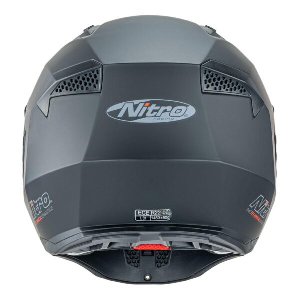NITRO NZ302 COMMANDO HELMET - BLACK - Image 5
