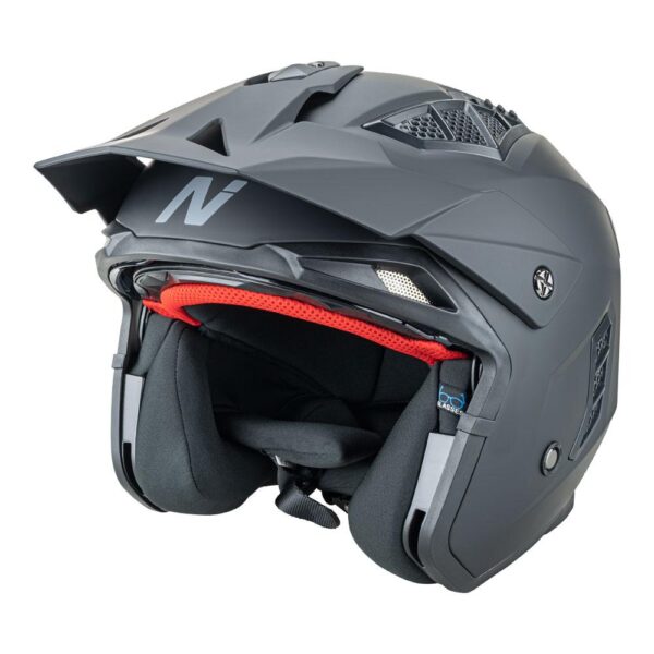 NITRO NZ302 COMMANDO HELMET - BLACK - Image 7